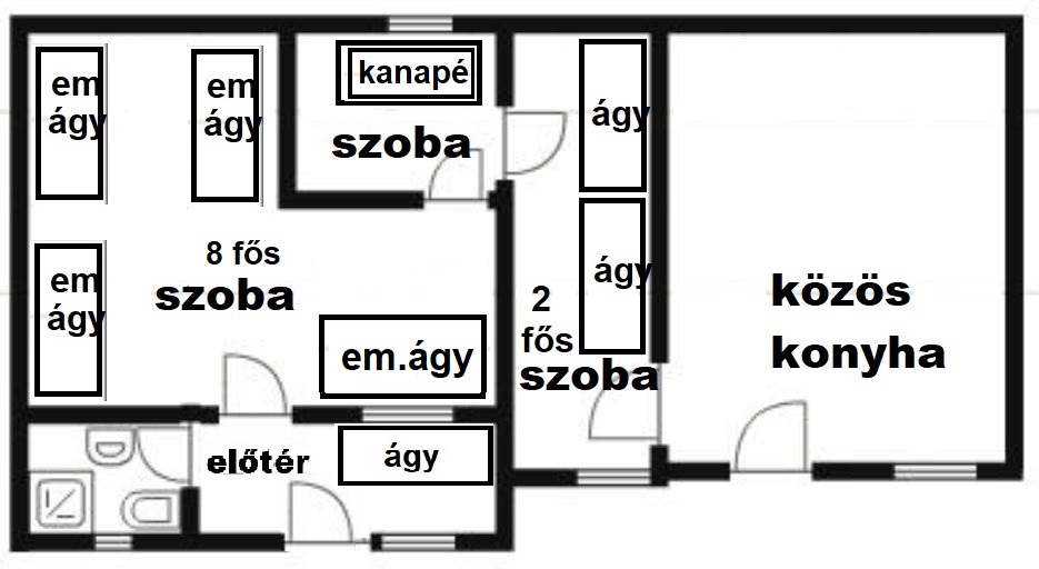 BalaTom Apartman, apartmanházak, táborhely, kemping