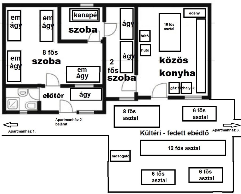 BalaTom Apartman, apartmanházak, táborhely, kemping